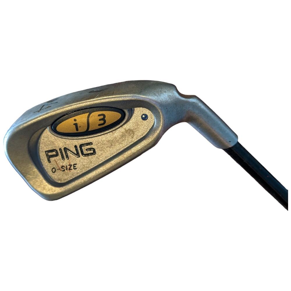 PING i/3 O-SIZE 4 Iron BLUE DOT RH Adila USA 350 Series Master Wrap Grip Right